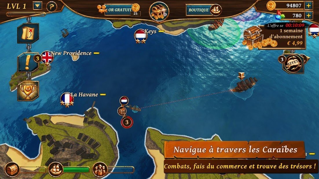 Navires de Bataille - Pirates Battle Warship