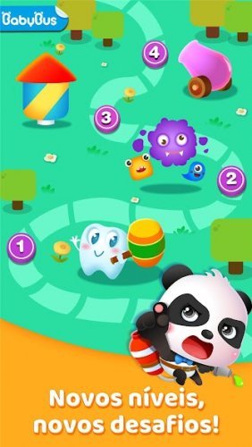 Bebê Panda Aventura Corporal