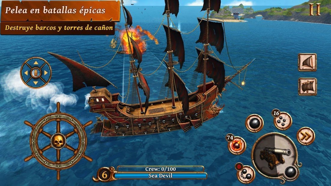 Ships of Battle - Age of Pirates - Warship Battle