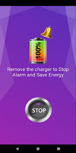 Battery 100% Alarm