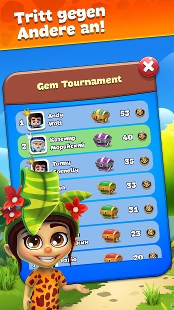 Gemmy Lands: Neues Drei Gewinnt Spiele (Match 3)