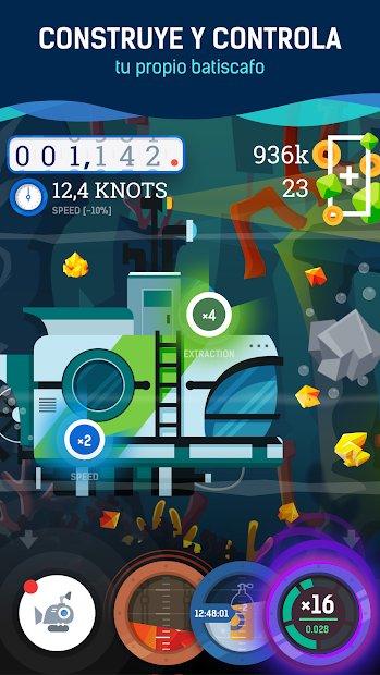 Idle Submarine: Oceano La Сarrera Aventura