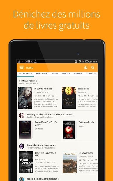 Wattpad - Où les histoires vivent