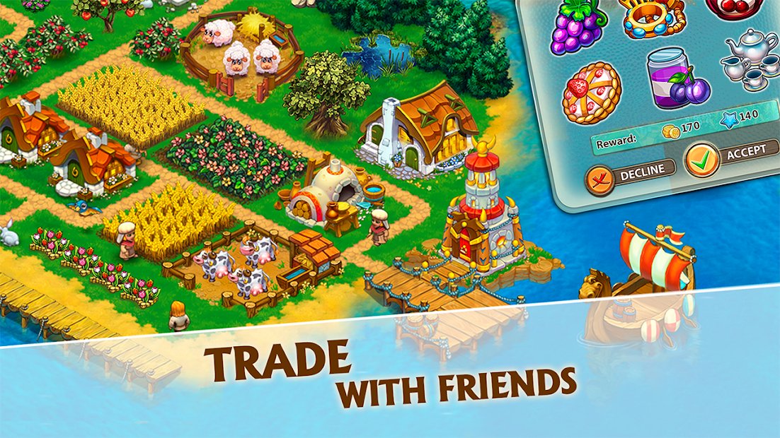 Harvest Land: Farm & City Building