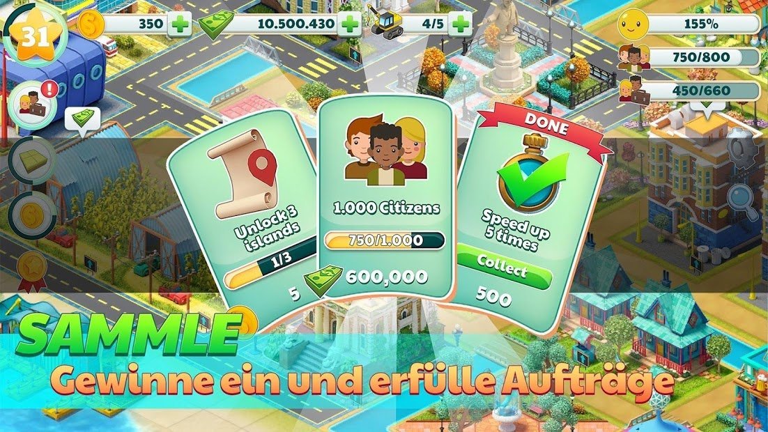 Town City - Village Building Sim Paradise Game