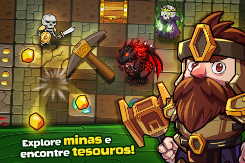 Mine Quest - RPG de Batalhas e Exploração
