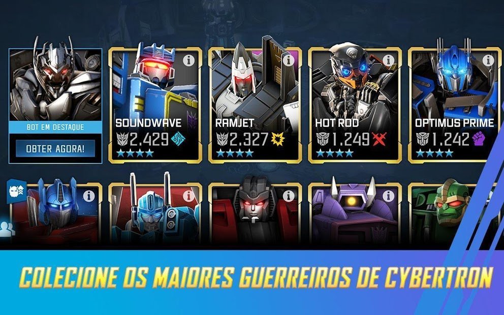 TRANSFORMERS: Lutadores