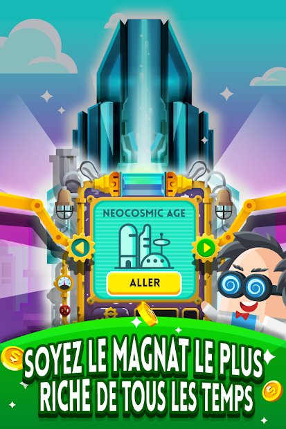 Cash, Inc. Jeu incrémental d'argent et d'aventur