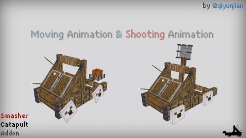 Smasher Catapult Mod para Minecraft