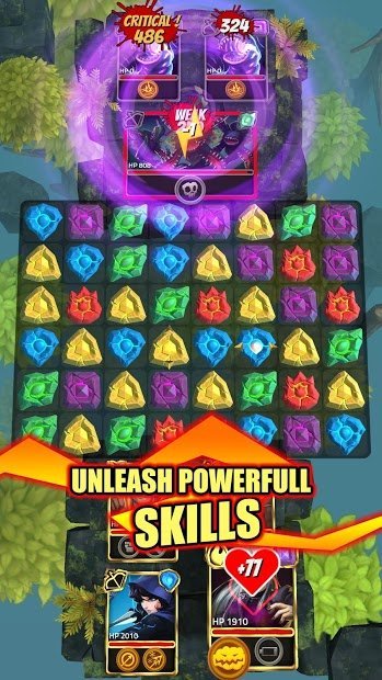 Epic Match 3 RPG - Heroes of Elements