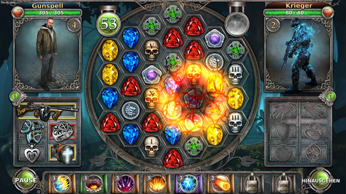 Gunspell - Match 3 Puzzle-Abenteuer