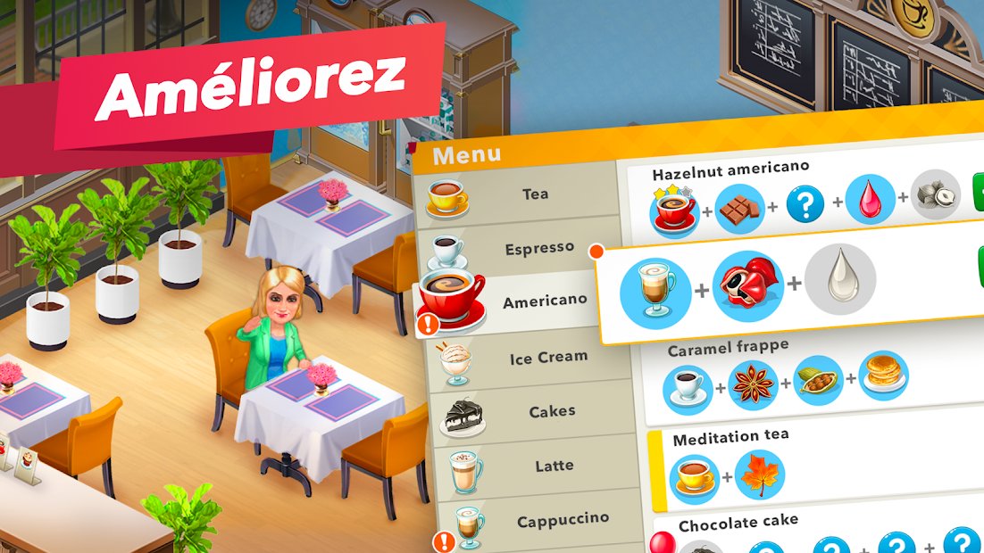 My Café — jeu de restaurant
