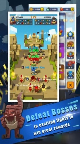 Pixel Guardians-Auto Fight