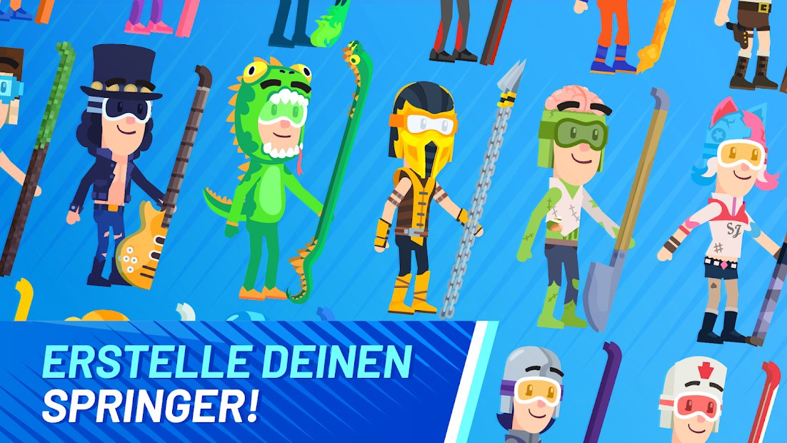 Ski Jump - Skispringen Spiele