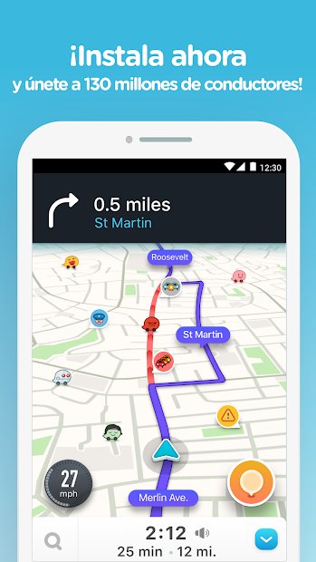 Waze - GPS, Mapas, Alertas de Tráfico y Navegación
