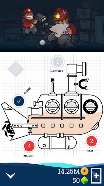 Idle Submarino: Estratégia de corrida marítima