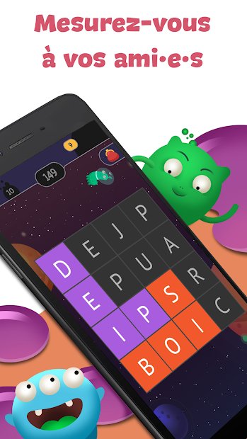 Mot-lécule - mots mêlés