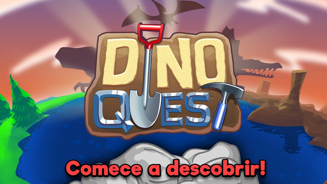 Dino Quest - Cave e Descubra Dinossauros