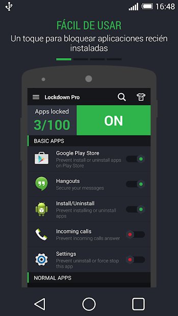 Lockdown - Bloquear Aplicación