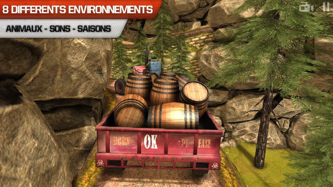 Chauffeur de camion 3D:Offroad