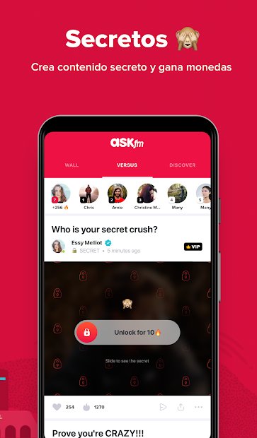 ASKfm - Hágame preguntas anónimas