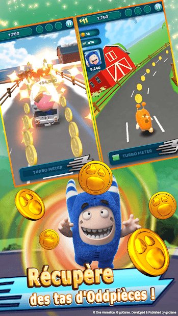 Oddbods Turbo Run
