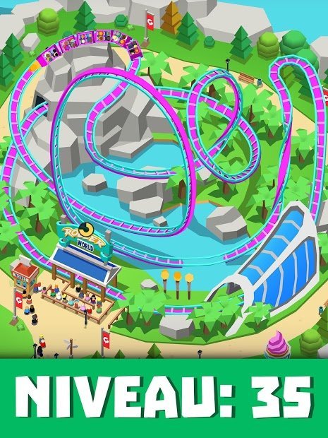 Idle Theme Park - Jeu Magnat