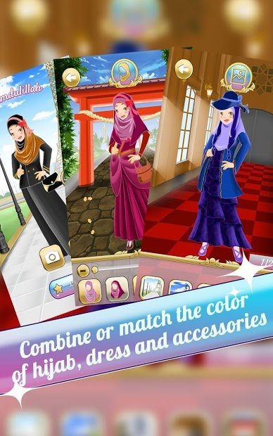 Hijab Dress Up Muslimah série