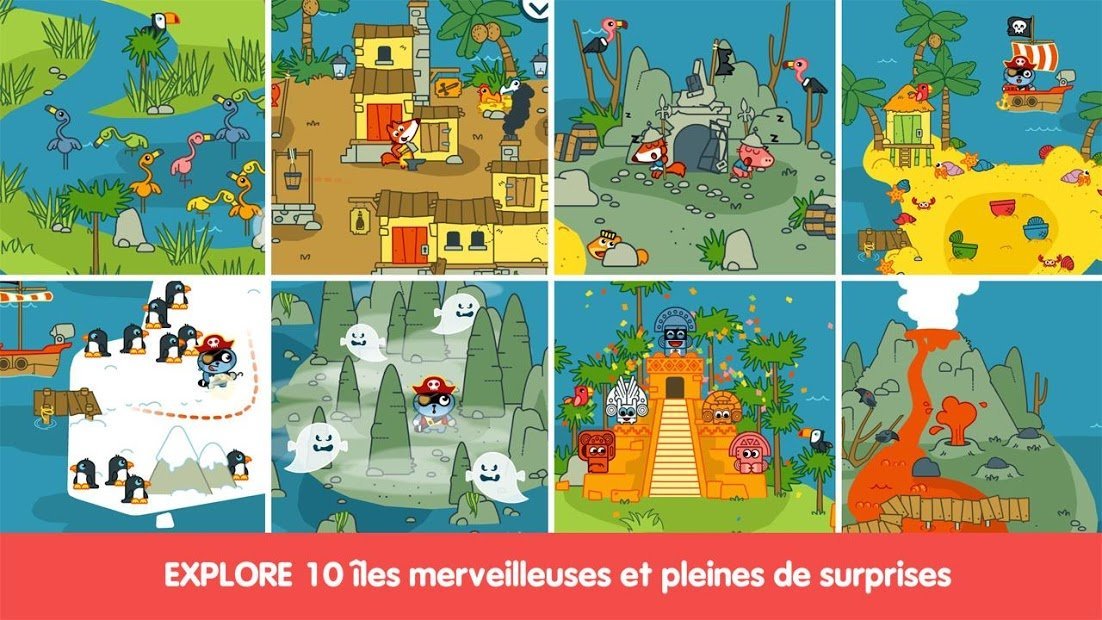 Pango Pirate - Jeu d'aventure pour enfants