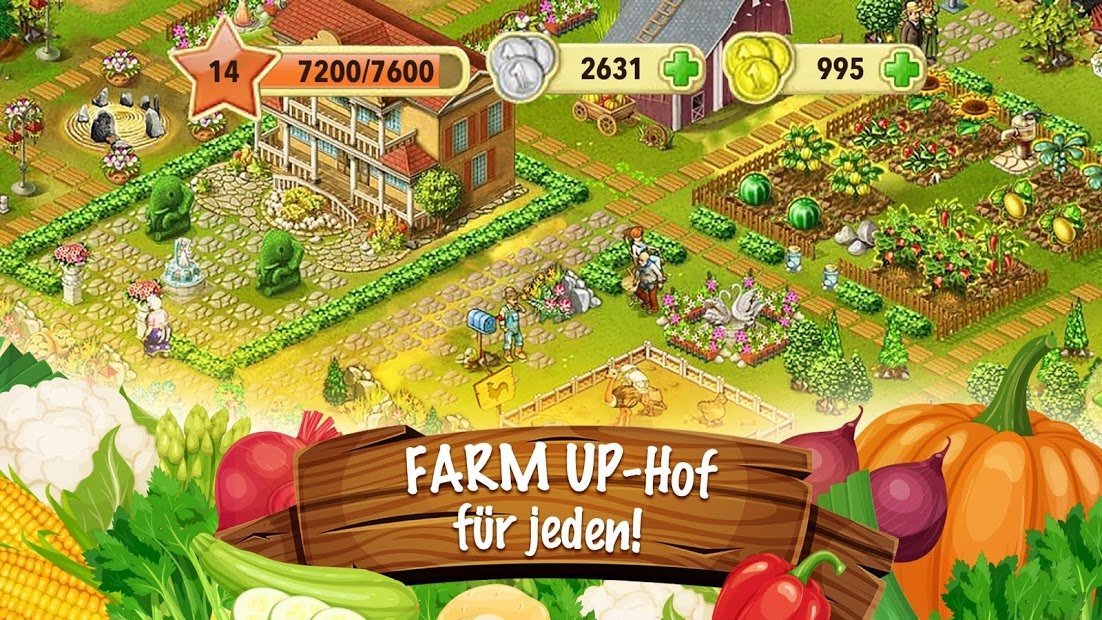 Jane's Farm: Bauernhof Spiel und Simulation