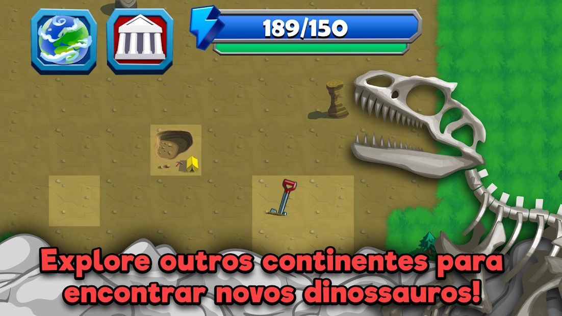 Dino Quest - Cave e Descubra Dinossauros