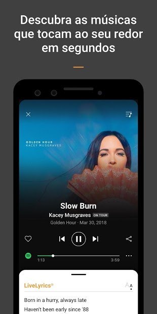 SoundHound∞ Descobridor e reprodutor de músicas
