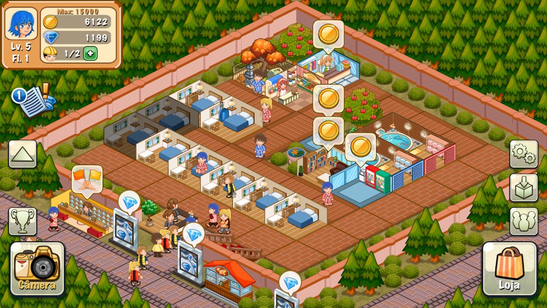Hotel Story: Jogo de Resort