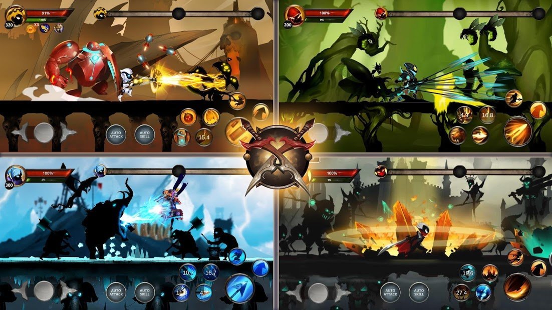 Stickman Legends: Shadow War - Juego De Lucha RPG