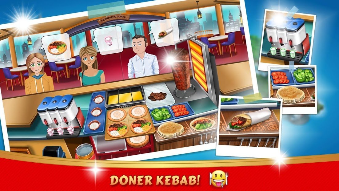 Kebab World - Jogo de cozinha