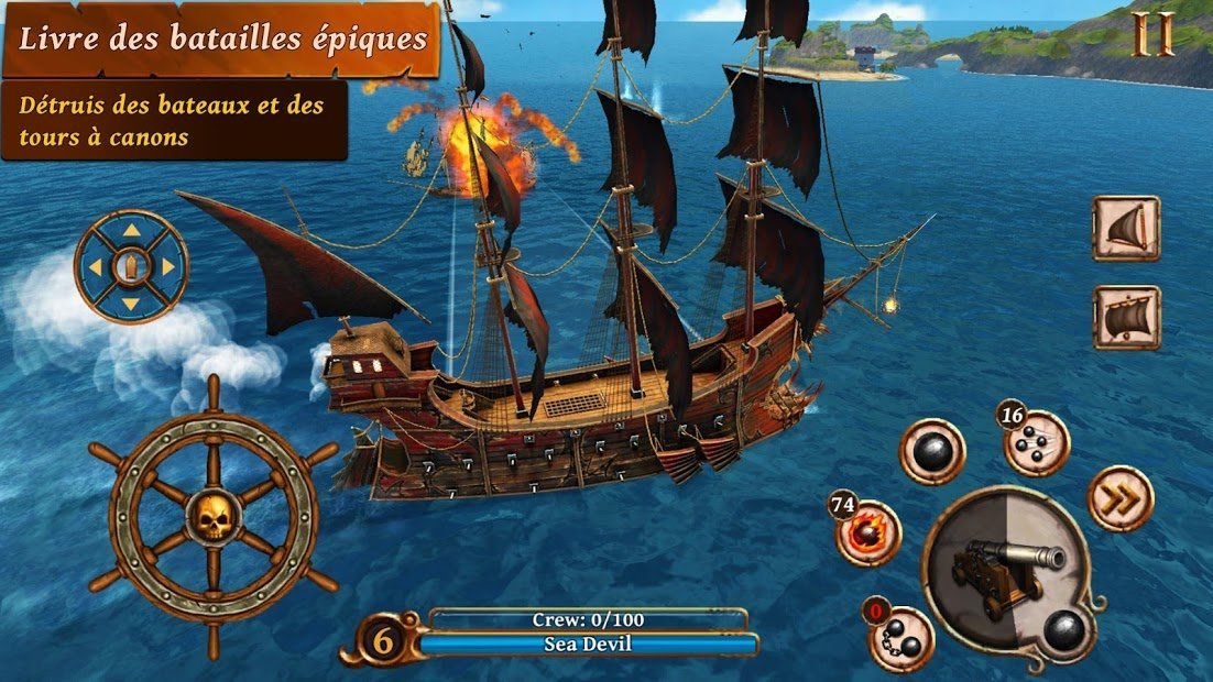 Navires de Bataille - Pirates Battle Warship
