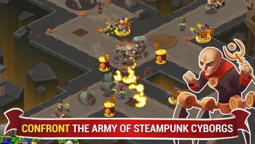 Steampunk Syndicate 2: Tower Defense Game