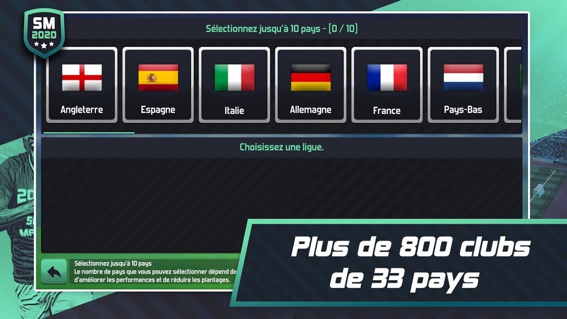 Soccer Manager 2020 - Jeu de Gestion de Football