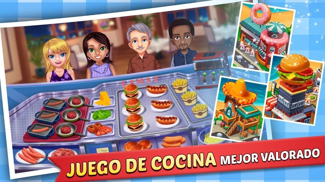 Fiebre del patio de comidas: hamburguesa 3