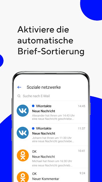 Mail.ru – E-Mail-App
