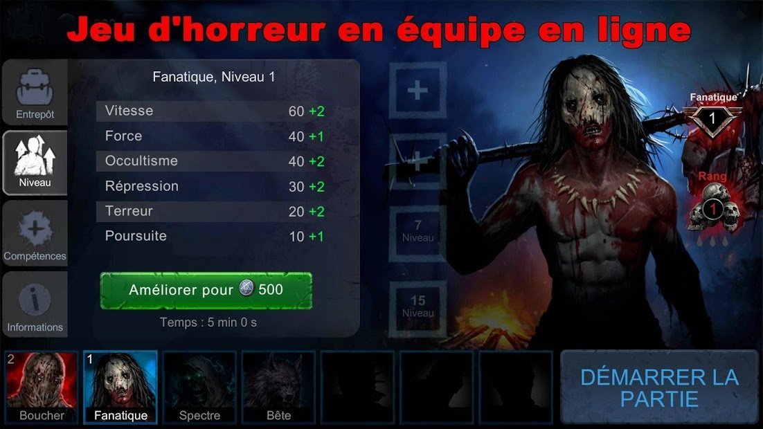 Horrorfield - Jeu d'horreur Multijoueur de Survie