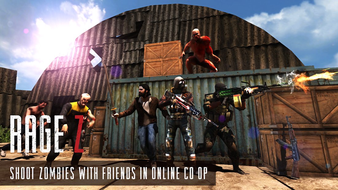 Rage Z: Multiplayer Zombie FPS Online Shooter