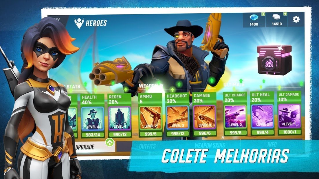 Heroes of Warland - Ação Online 3x3/JxJ