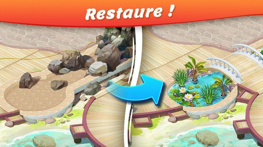 Tropical Forest: Histoire de Match 3