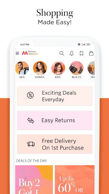 Myntra Online Shopping App - Shop Fashion & more