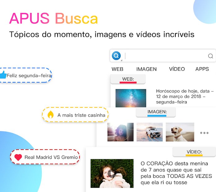 APUS Launcher: Temas, Papel de parede, Ocultar App