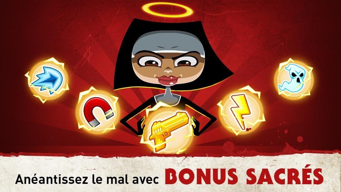 Nun Attack: Run & Gun