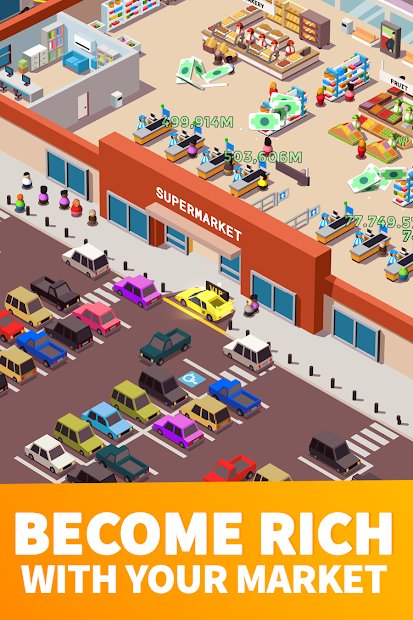 Idle Supermarket Tycoon