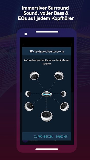 Boom: Musikplayer mit 3D Surround Sound und EQ