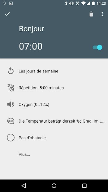 AlarmDroid (réveil)
